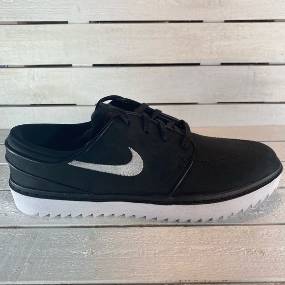 Nike Other - Nike SB Janoski G Golf Shoes Black White Nubuck